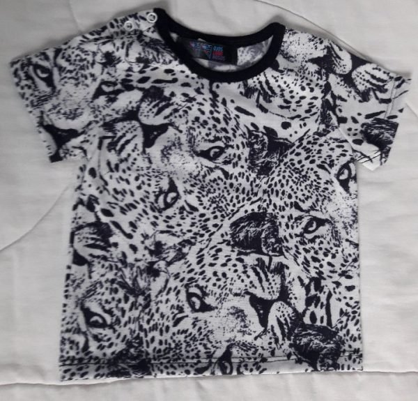 Polo Manga Corta Cara Jaguar (Con broche)